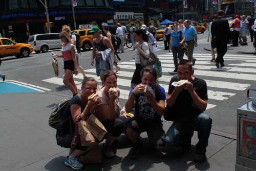 Ein "Hot Dog" am "Times Square" ist Pflicht!